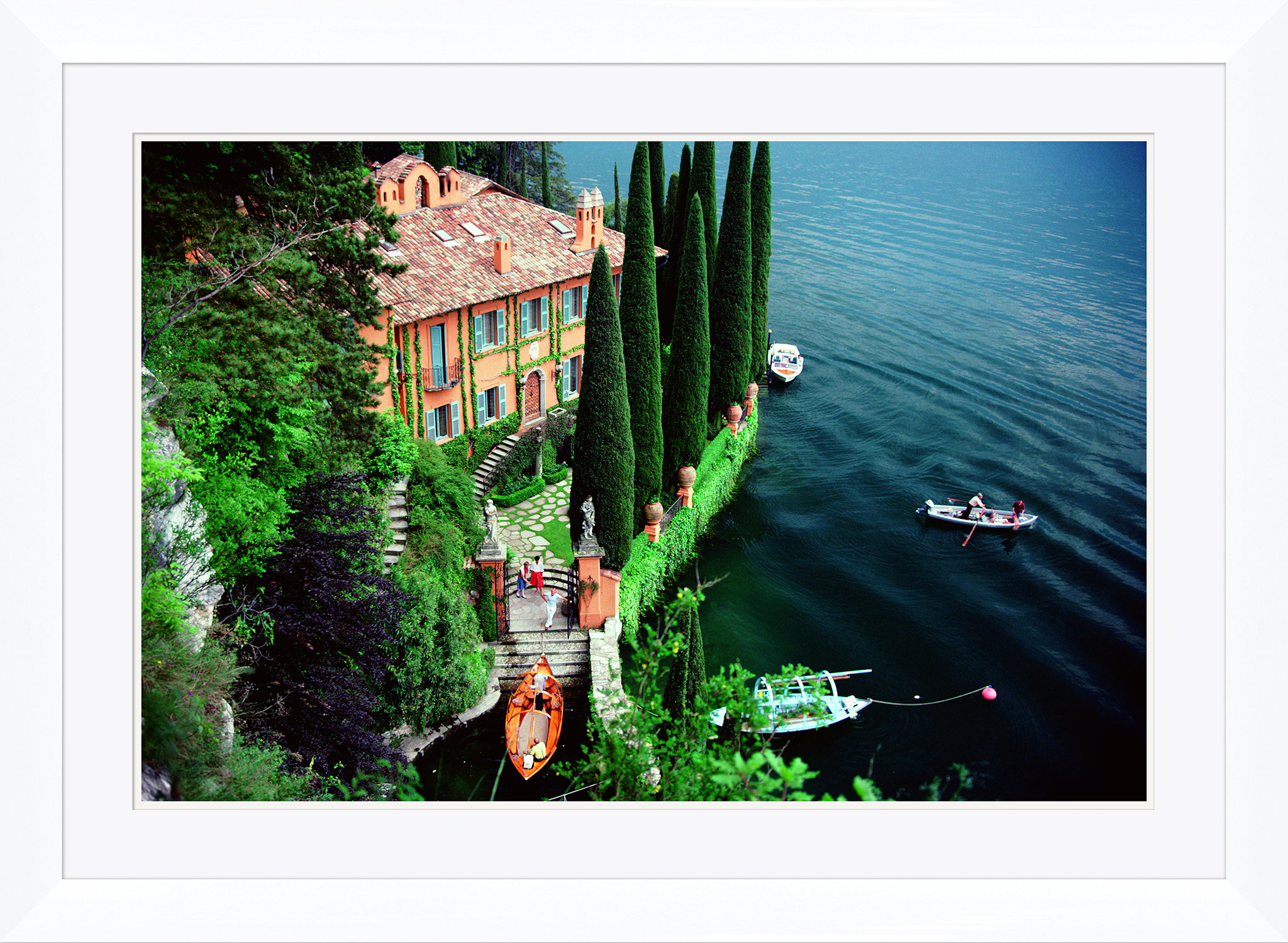 Soicher Marin Montegazza by Slim Aarons Picture Frame